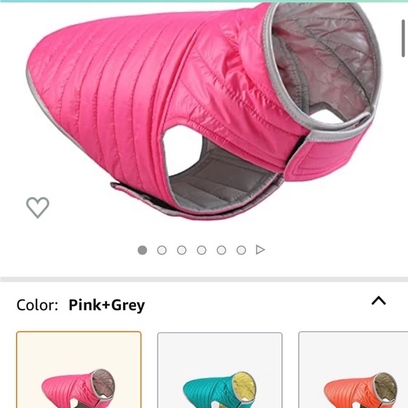 Other - Dogcheer dog winter jacket reversible lightweight waterproof